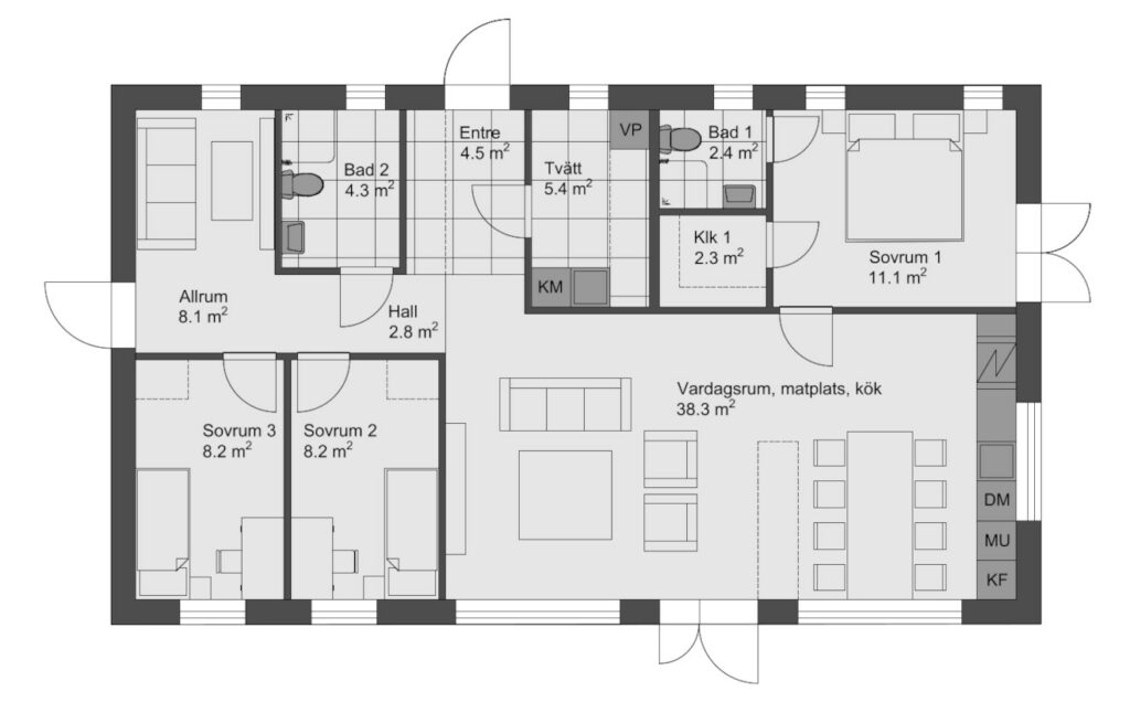 Floor Plan 102-A Solhem 5