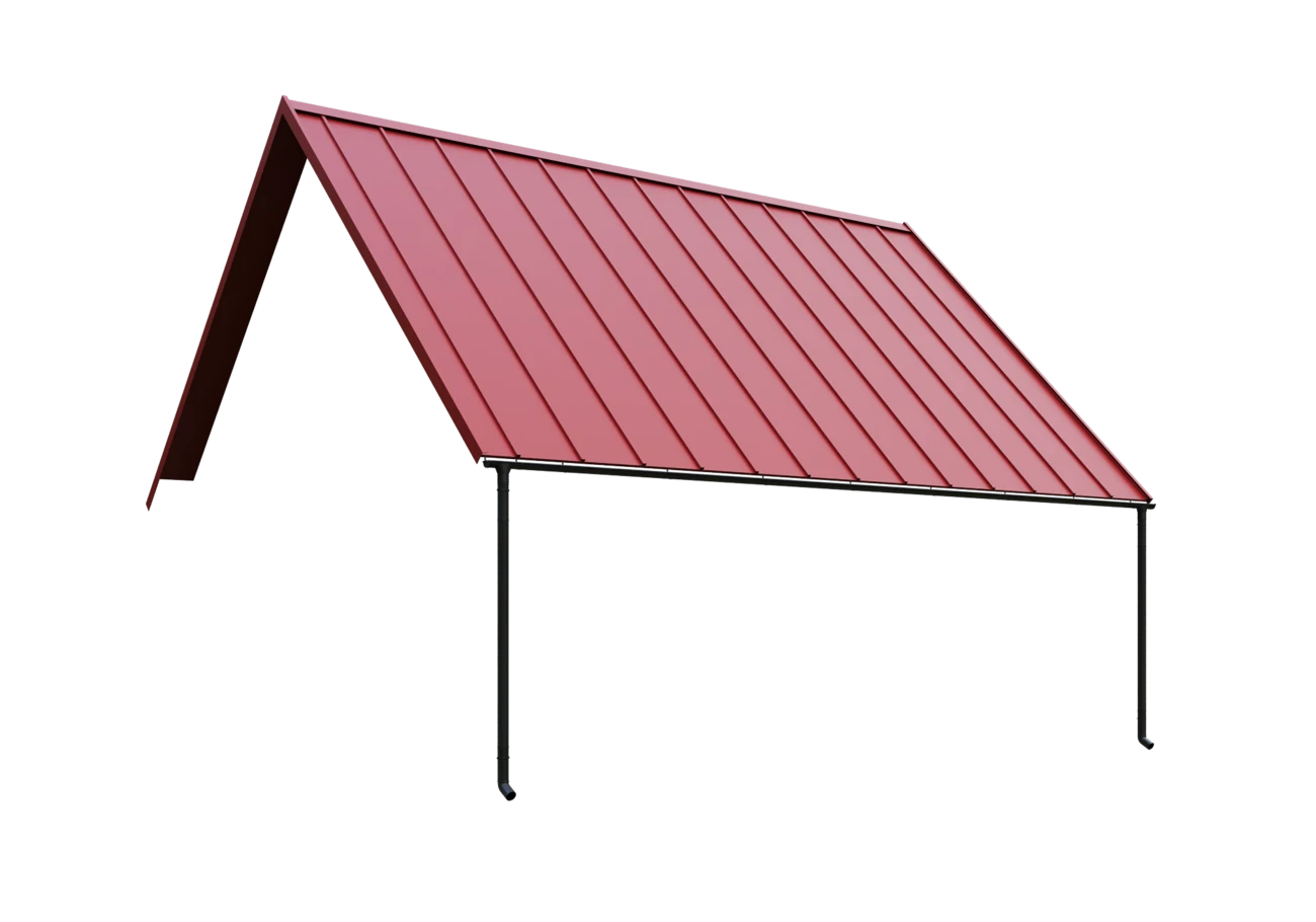 metal planks red